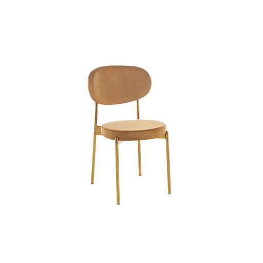 Chaise de salle à manger lina ocre
