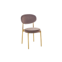Chaise de salle à manger lina chocolat