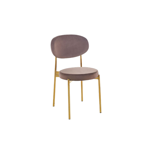Chaise de salle à manger lina chocolat