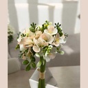 Bouquet fleur beige