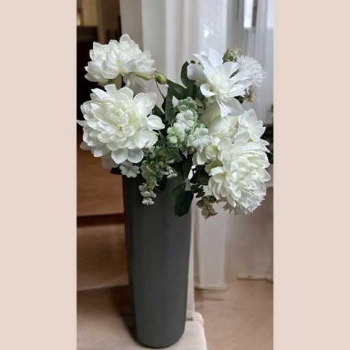 Bouquet dahlia blanc