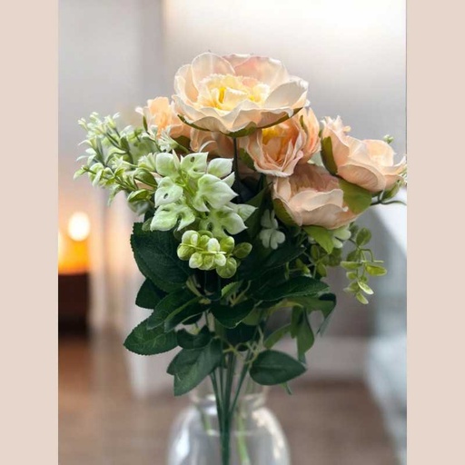 Bouquet  oeillet  saumon