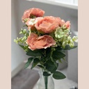 Bouquet  oeillet  rose