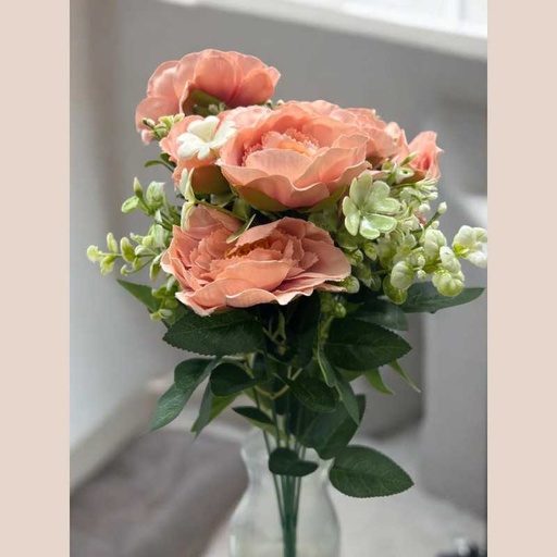 Bouquet  oeillet  rose
