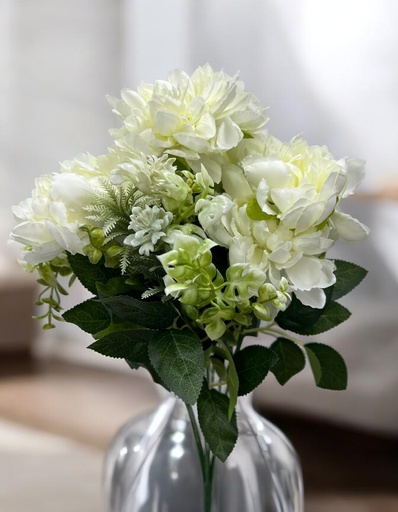 Bouquetde pivoine blanc 