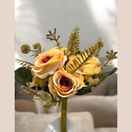 Bouquet rose beige