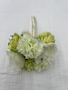 Bouquet white green flower