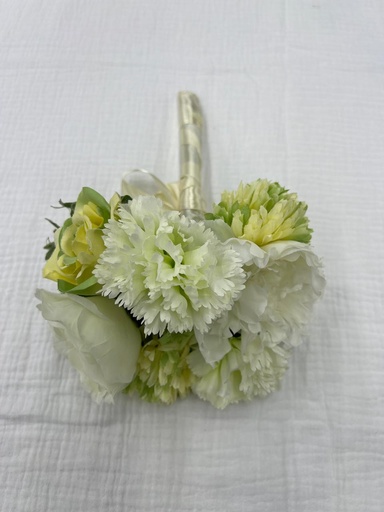 Bouquet white green flower