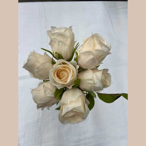 Bouquet rose allemandes/beige