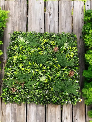 Plaque verdure-  1mx1m