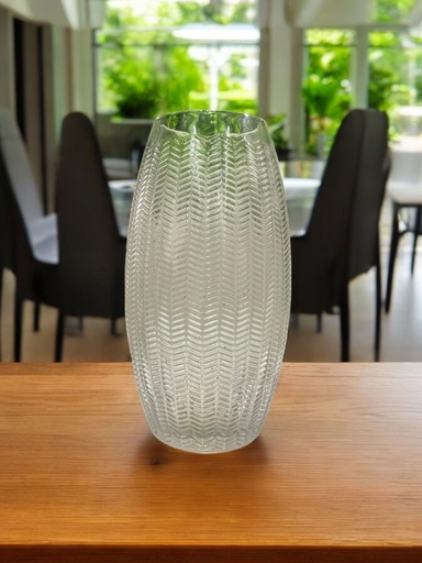 Vase magnolia transparent 30cm m4