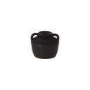 Bougeoir céramique 7,8cm - noir