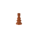 Bougeoir h13,2cm marron