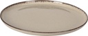 Assiette porc 27x2.5cm beige