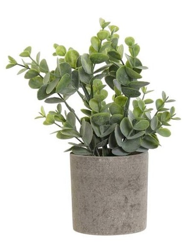 Plante résine en pot 11x11x24 cm - a