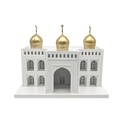 Mosquee led  40x22x26