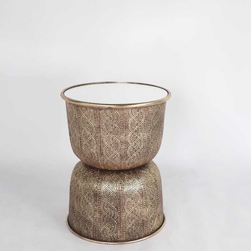 Table basse ronde "savanha" 