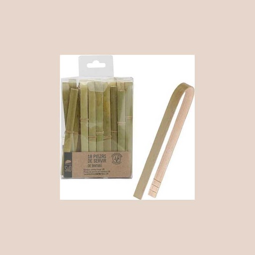 Pince de service bambou x18 10cm m36