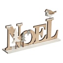 Mot bois noel l22cm