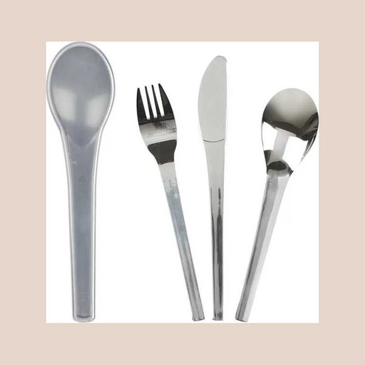 Kit 3 couverts inox