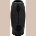 Vase céramique 14x12x34 - gris