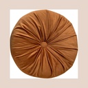 Coussin fiora marron