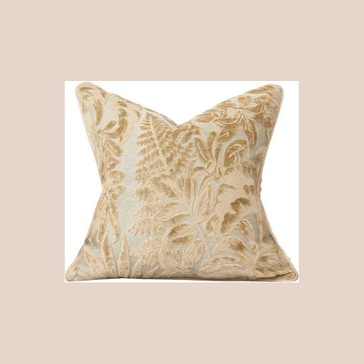 Coussin vento reflet bleu