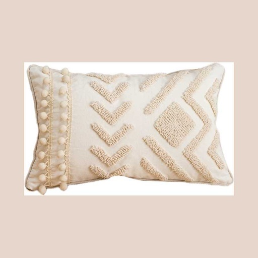 Coussin mila naturel 30*50
