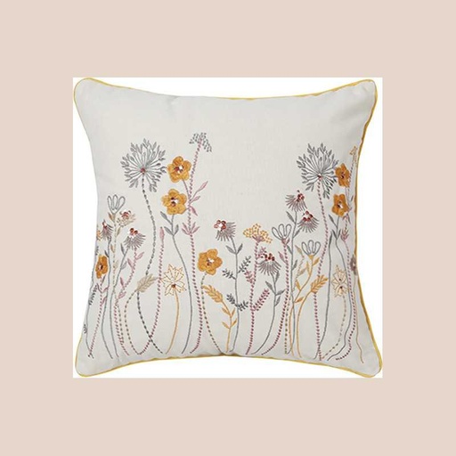 Coussin symphonia orange 45*45
