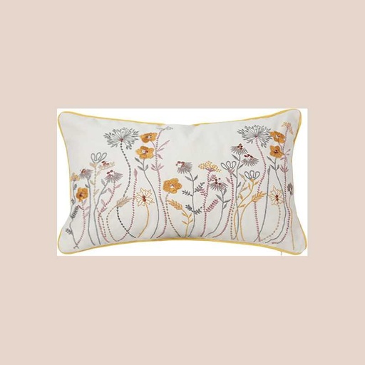 Coussin symphonia orange 30*50