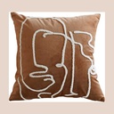 Coussin vera marron