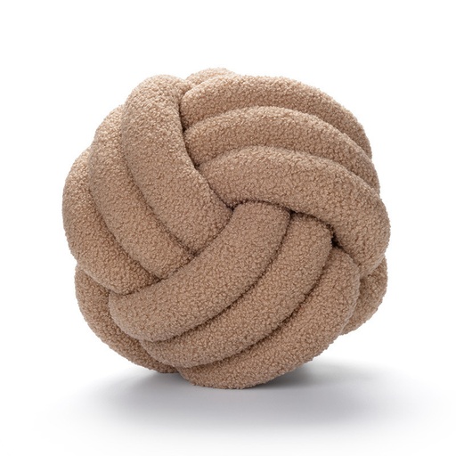 Coussin bella marron