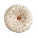 Coussin eclats blanc/orange