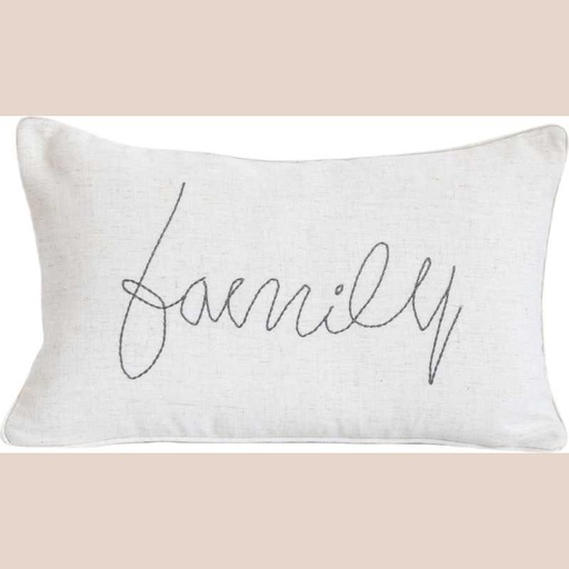 Coussin family line 30x50cm