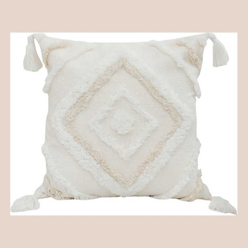 Coussin geometric delight neutre 45x45cm