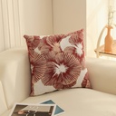 Coussin isabella carré caramel 75x45x45cm