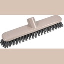 Tete de balai frottoir plastique 27cm taupe