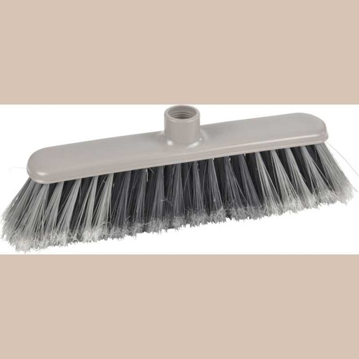 Tete de balai large plastique 33cm taupe