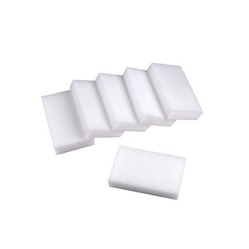 Lot de 6 eponges magiques 10x6cm