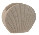 Porte éponge  beige en résine 12x6x10.5 cm