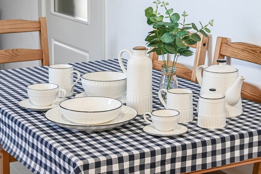 Huilier porcelaine li ge 11x7,7x20 600ml blanc