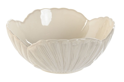 Saladier porcelaine 20,5x20,5x9 blanc