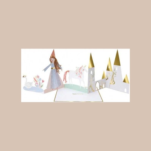 Deco de table princess 3d