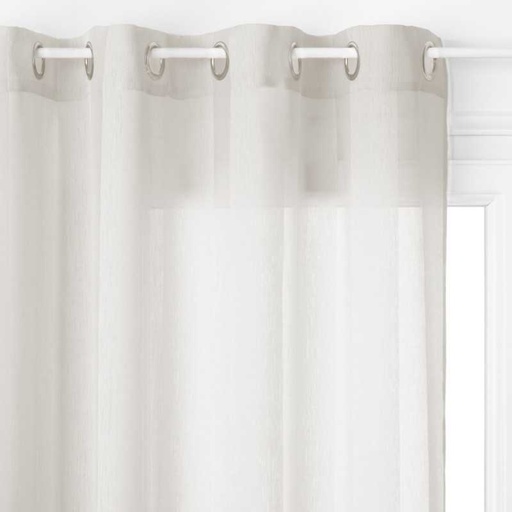 Voilage elsa ivoire 140x240