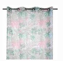 Plumeria rideau 135x260 multicolore - 100% pe -