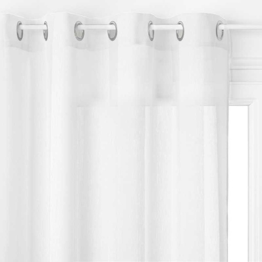 Voilage elsa blanc 140x240