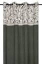Rideau 140x260 oeil vert