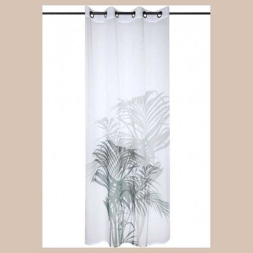 Voillage attolis rouce celadon 140x260 cm