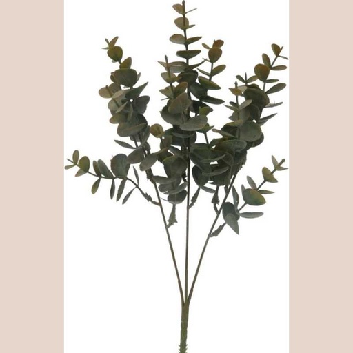 Mini tige eucalyptus mauve/vert