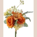 Bouquet de fleurs  orange